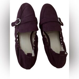 Nine West purple flats